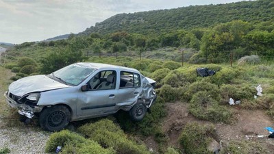 Çanakkale’nin Ayvacık ilçesinde kaza! 4 kişi yaralandı