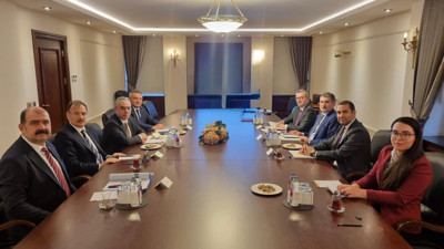 Cumhurbaşkanlığında 'deniz yetki alanları' toplantısı