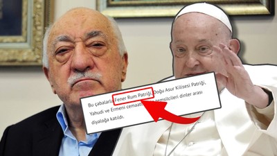 FETÖ’nün taziye mesajında Bartholomeos vurgusu: Dinler arası diyaloğa katıldı