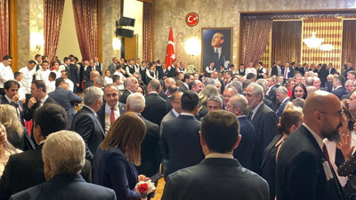 TBMM'de '23 Nisan' dolayısıyla resepsiyon düzenlendi