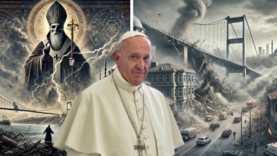 Yedi tepeli şehir yıkılacak kehaneti dikkat çekti! Papa'nın ölümünün ardından gündem oldu