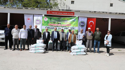 Elazığ'da üreticilere dağıtıldı! Tam 2,5 ton...