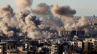 İsrail Lübnan'daki ateşkesi ihlal etmeye devam ediyor! İşte Beyrut'tan son görüntüler