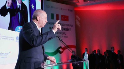 Cumhurbaşkanı Erdoğan İtalya-Türkiye İş Forumu'nda konuştu: Yapısal reformlar mesajı