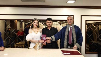 Türkiye’nin en çok nikah kıyılan ilçesi! Yeni evlenecek çiftlere sürpriz yapıldı
