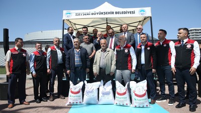 5 yılda çiftçilere 4 bin ton tohum desteği verildi