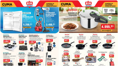 BİM 9 Mayıs 2025 indirimli ürünler! İşte 9 Mayıs BİM'deki güncel fırsatlar