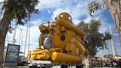 Türkiye'de bir ilk! Muğla'nın Bodrum ilçesinde sergileniyor
