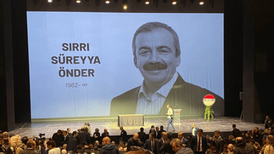 Sırrı Süreyya Önder'e İstanbul'da veda