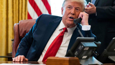 Trump: AB liderleri Putin ile görüşmek için peşimde