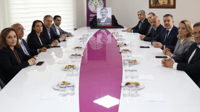 TBB'den DEM Parti'ye taziye ziyareti