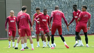 Galatasaray, Trabzonspor hazırlıklarını sürdürdü