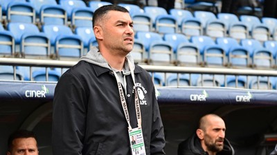 Kasımpaşa Teknik Direktörü Burak Yılmaz'dan Galatasaray övgüsü! 'İkincilik hiçbir zaman başarı sayılmaz'