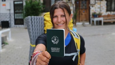 500 kilometrelik yolu tamamlayan ilk Türk kadın Yeşim Toprak oldu