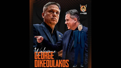 ÇİMSA ÇBK Mersin'in yeni başantrenörü belli oldu! George Dikeoulakos ile anlaşma sağlandı