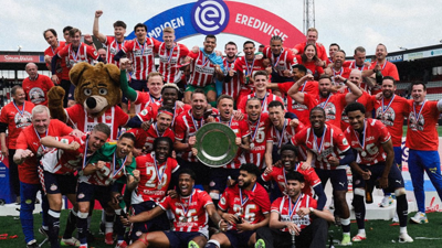 Hollanda’da PSV şampiyonluğunu ilan etti