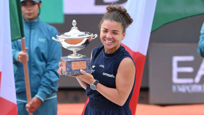 Roma Açık Tenis Turnuvası'nda tek kadınlarda şampiyon Jasmine Paolini