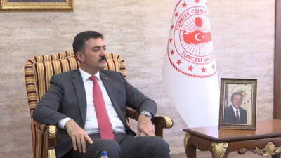 Tunceli Valisi görevden alındı