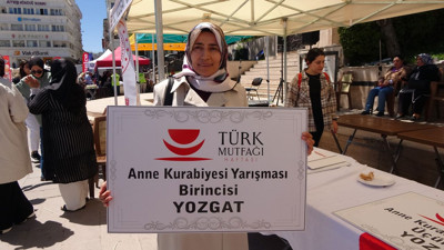 Anne kurabiyeleri Yozgat'ta yarıştı