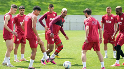 Galatasaray, Göztepe hazırlıklarını sürdürdü