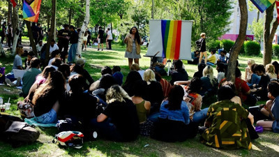 Hacettepe'de LGBT propagandası