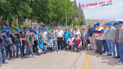 Vatan Partisi Adana, grevdeki Toros Tarım işçilerini ziyaret etti