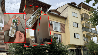 Denizli'de skandal: Kaldığı odada üçlü prizden gizli kamera çıktı! Ev sahibi tutuklandı!