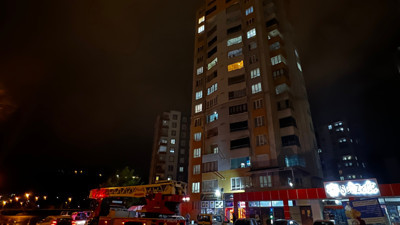 Kayseri'ye yıldırım düştü!