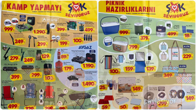 ŞOK’a Orcamp kamp malzemeleri geliyor! İşte 28 Mayıs 2025 ŞOK indirim kataloğu