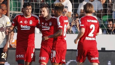 Beşiktaş, Bodrum FK'yi 4-0 mağlup etti