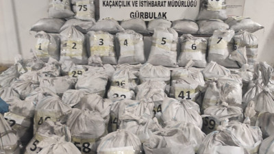 Ağrı'da ele geçirildi! Yaklaşık 2 ton