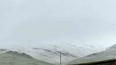 Haziran ayında kar sürprizi