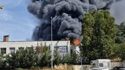 Üniversite alevlere teslim oldu!