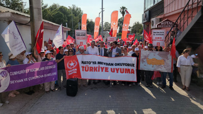 Vatan Partisi İncirlik Üssü’nden seslendi: Tankla gelen tabutla gider