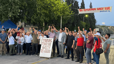 Toros Gübre işçilerine Vatan Partisi’nden ziyaret