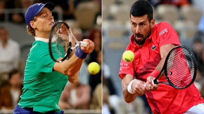 Jannik Siner, Novak Djokovic'i 3-0 yenerek finale yükseldi