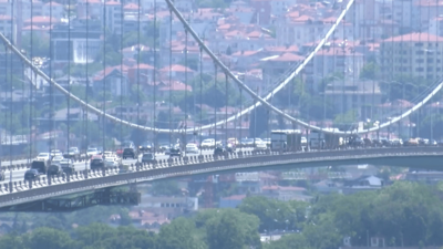 15 Temmuz Şehitler Köprüsü'nde hareketli anlar!