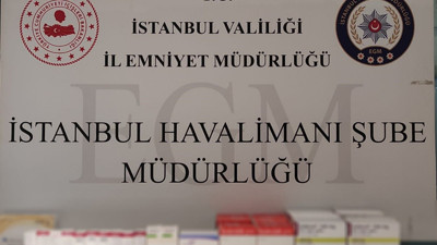 İstanbul Havalimanı'nda ele geçirildi! 12 milyon TL değerinde