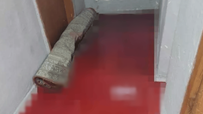 Kanalizasyondan gelen kurban kanı 2 daireyi bastı!
