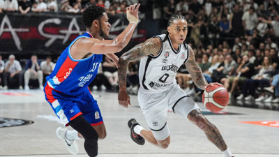Beşiktaş Fibabanka, Anadolu Efes'i 97-70 yendi! Siyah-beyazlılar, seriyi 1-1'e getirdi