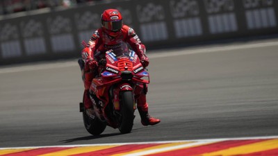 MotoGP'de zafer Marc Marquez'in
