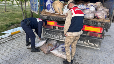 Van Muradiye'de ele geçirildi! Tam 19 ton