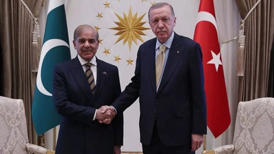 Cumhurbaşkanı Erdoğan, Pakistan Başbakanı Şerif ile görüştü