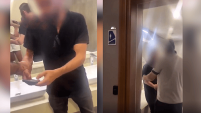 AVM'de bir kadınlar tuvaletinde skandal! Kadınların fotoğrafını çekmiş