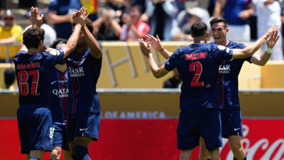 PSG, Atletico Madrid'i 4 golle geçti