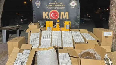 Kayseri'de ele geçirildi! Tam 220 bin adet