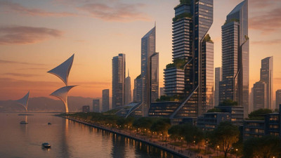 2100’ün İzmir’i: Yüzen mahallelerden hava taksilerine! İşte Ege’nin yeni silueti