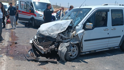 Siirt'te kaza oldu! 4 kişi yaralandı
