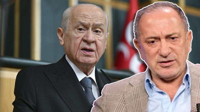 Devlet Bahçeli'den, 'Fatih Altaylı' çıkışı