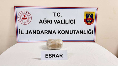 Ağrı'da yol kontrolünde ele geçirildi! El konuldu